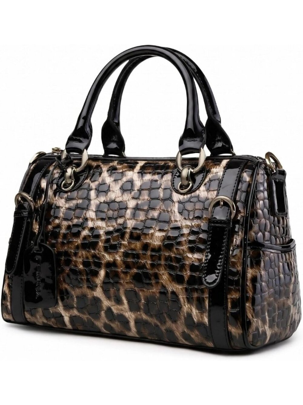 Stylish Genuine Leather Crossbody Tote Shoulder Bag Purse for Women - Chic
